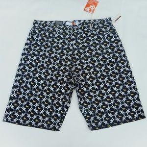 NWT Indigo Red Shorts Washmastered Denim 42/44